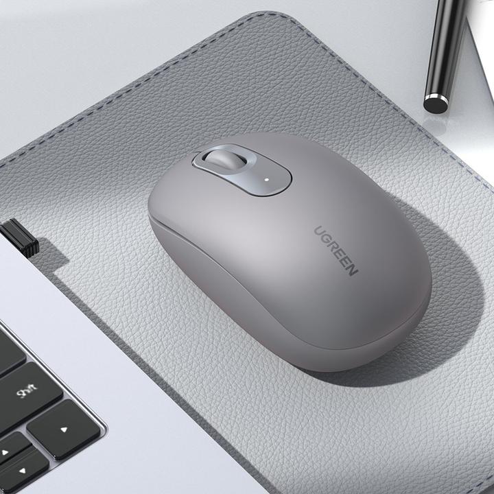 Actual product image Ugreen Wireless mouse 90669 2.4G (moonlight grey) (Wireless)