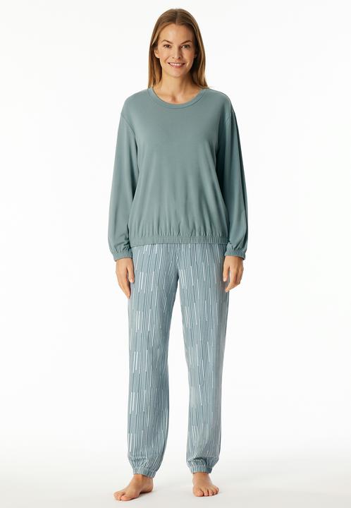 Produktbild Schiesser Bündchen-Pyjama Microfaser (38)