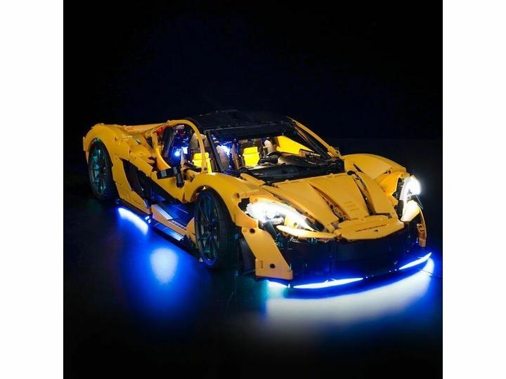 Image du produit BrickBling Kit d'éclairage LED pour LEGO McLaren P1 (42172), télécommande incluse