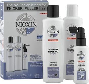 Actual product image Nioxin Starter Set 5, 2x/1x50ml (350 ml, Liquid shampoo)
