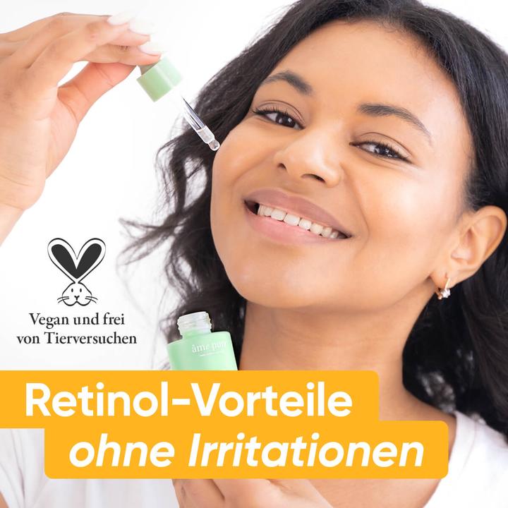 Actual product image Âme pure Retinol Vitamin C Serum Youthful Radiant Complexion Natural Glow (30 ml)