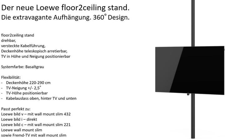Produktbild Loewe floor2ceiling stand 43-65 (43" - 65")
