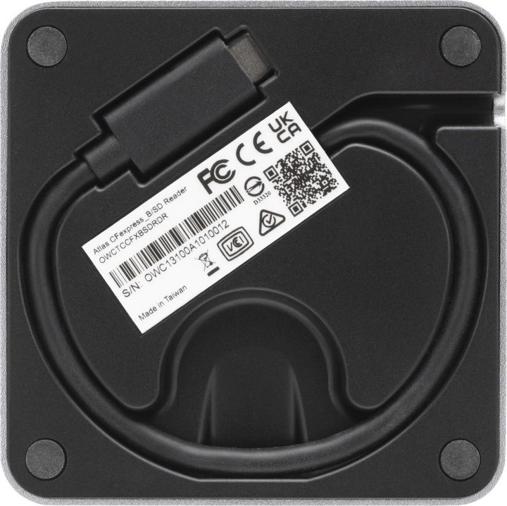 Actual product image OWC Atlas Dual CFexpress + SD Card Reader (USB 3.2 Gen 2, USB-C)