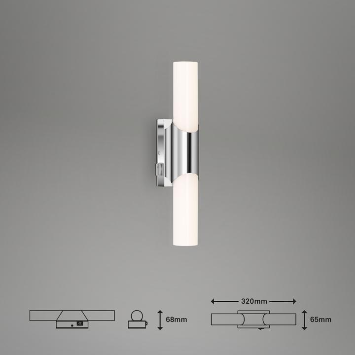 Produktbild Briloner LED Badleuchte, chrom, LED/6,5W (750 lm)