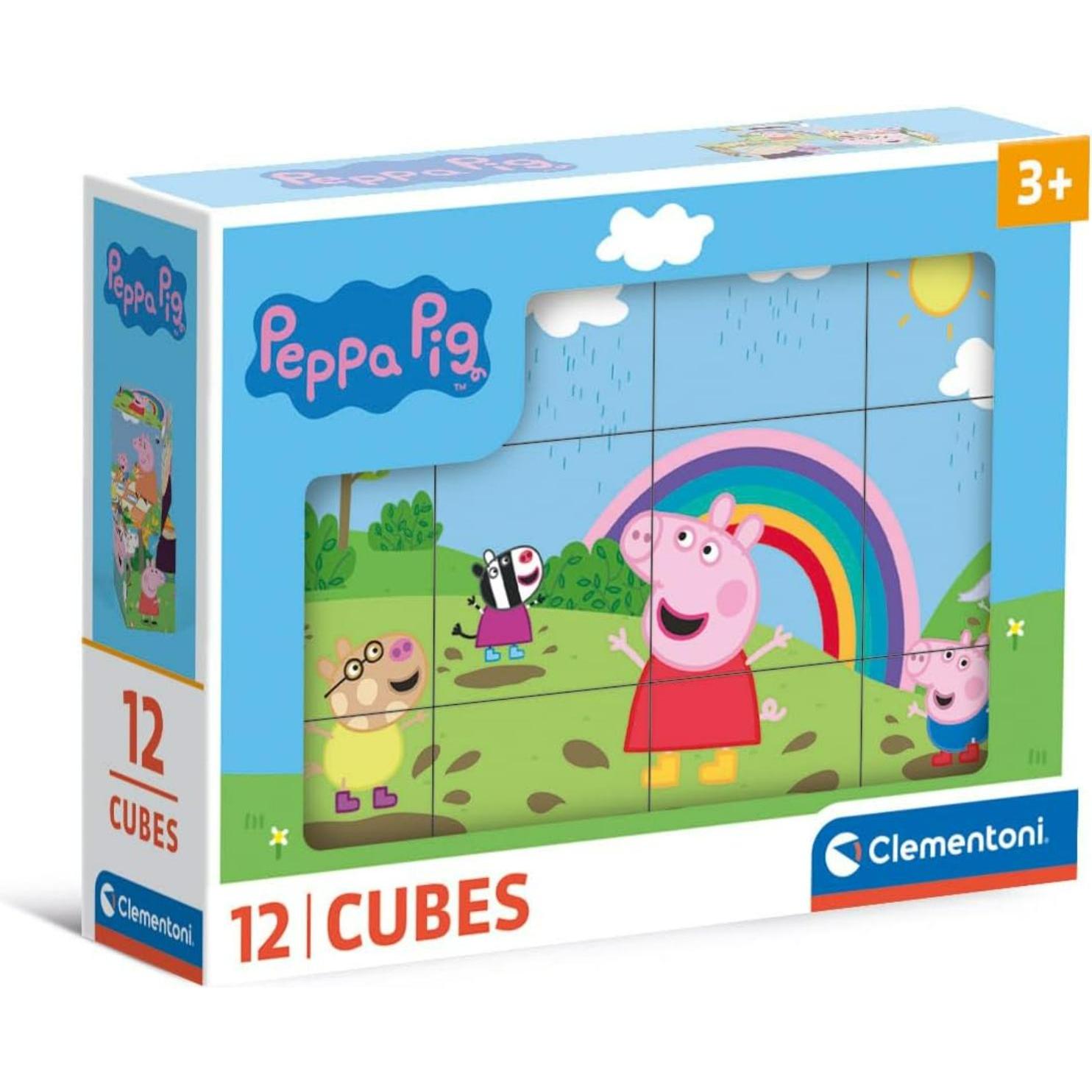 Clementoni Multicolore Peppa Pig (12 Pezzi)