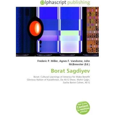 Borat Sagdiyev, Fachbücher