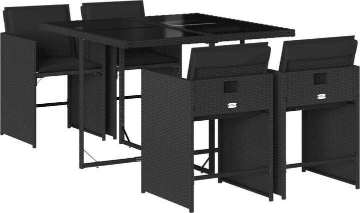 Produktbild vidaXL Garten Essgruppe (110 x 106 x 73 cm)