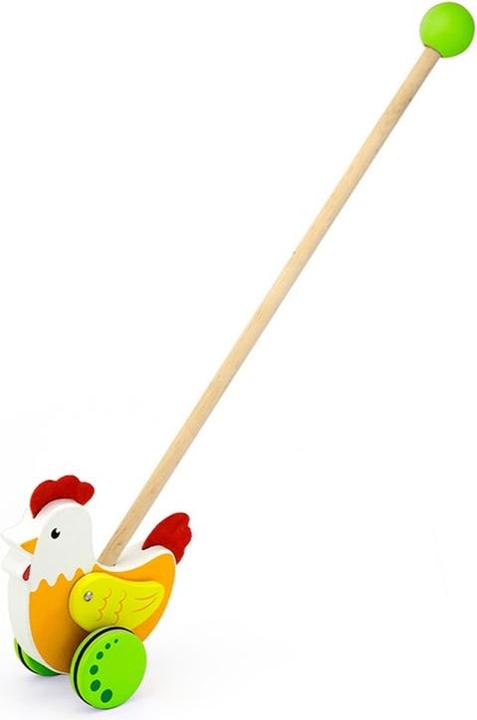 Viga Toys Schiebespielzeug Huhn