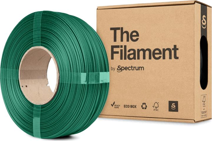 Immagine prodotto Il filamento ReFill PLA CF 1,75mm VERDE 1kg (PLA, 1.75 mm, 1000 g, Verde)