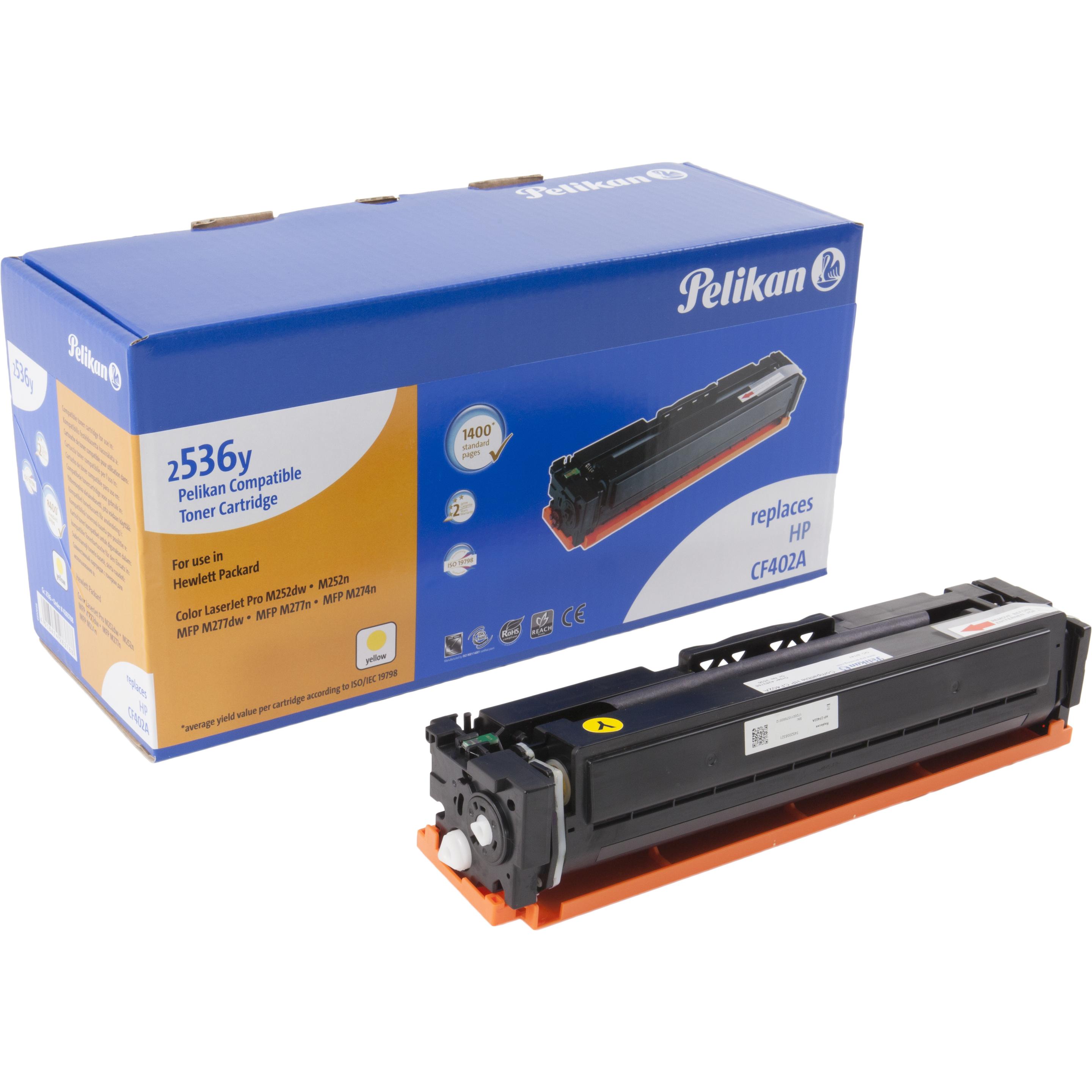 Pelikan, Toner, CF402A (Y)