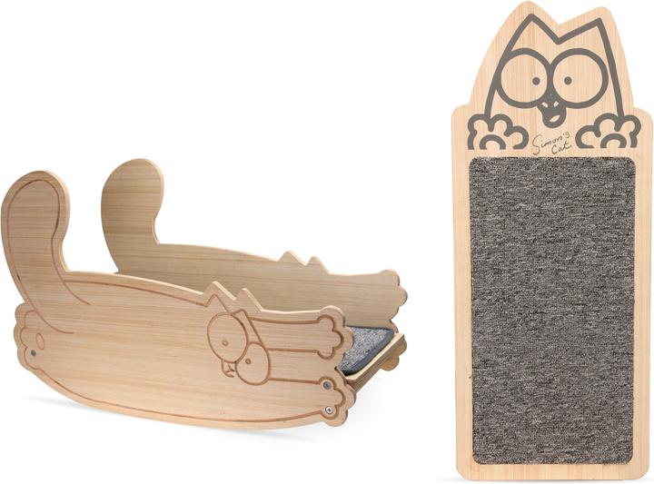 Actual product image Karlie Simon's Cat (Grey, Wood)