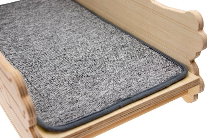 Actual product image Karlie Simon's Cat (Grey, Wood)