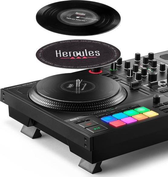 Produktbild Hercules DJ Control Inpulse T-7 mit Laptopständer BK