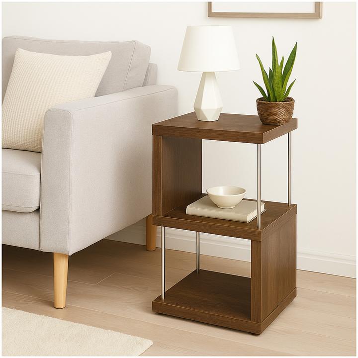 Actual product image HTI-Living Standregal 2 Fächer Thekla Eiche