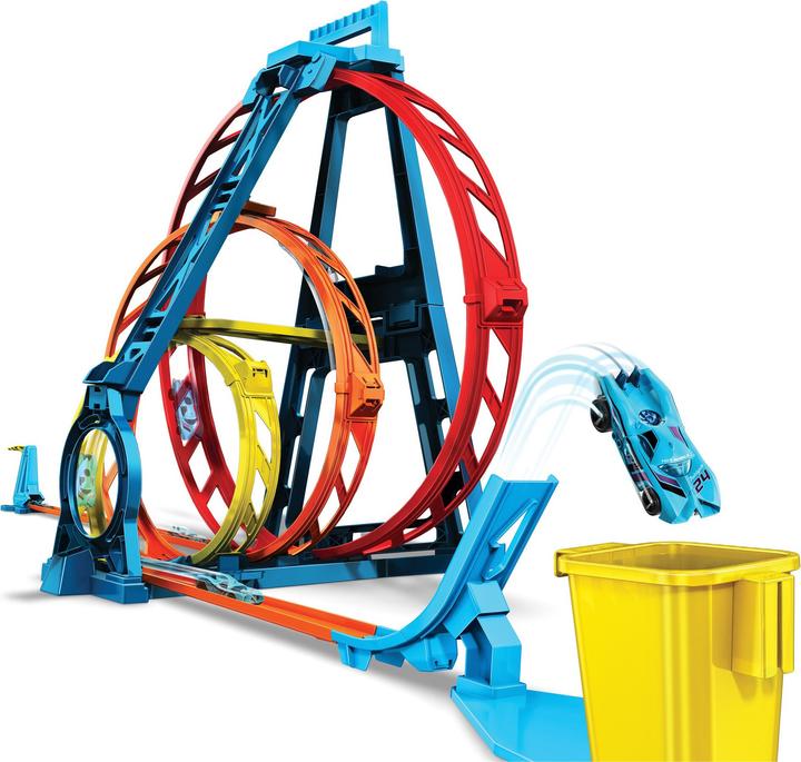 Actual product image Hot Wheels Track Builder Unlimited looping set