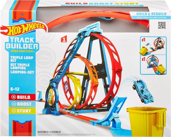 Actual product image Hot Wheels Track Builder Unlimited looping set