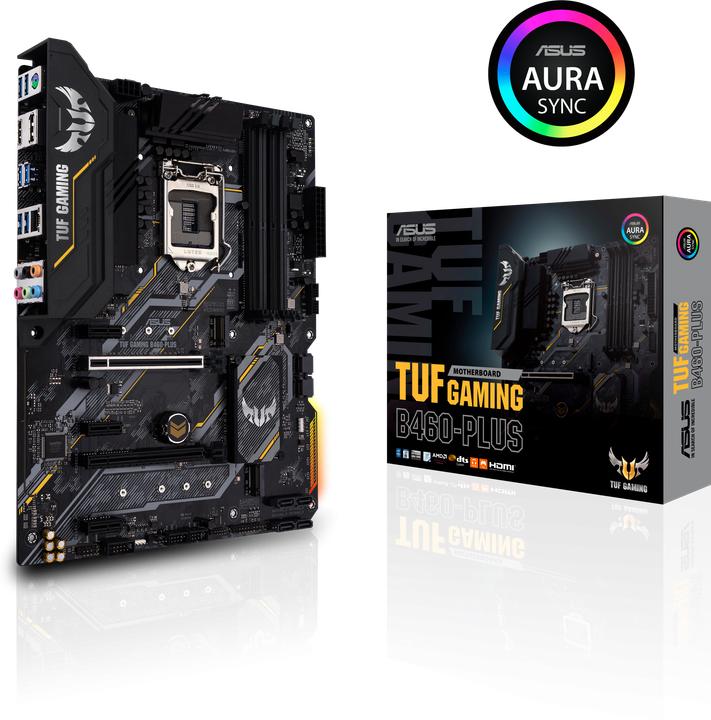 Immagine prodotto ASUS TUF GAMING B460-PLUS (LGA 1200, Intel B460, ATX)