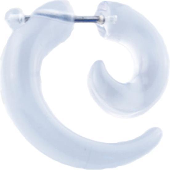 Produktbild Star Piercing Fake Spirale transparent (Acryl, ohne Messing)