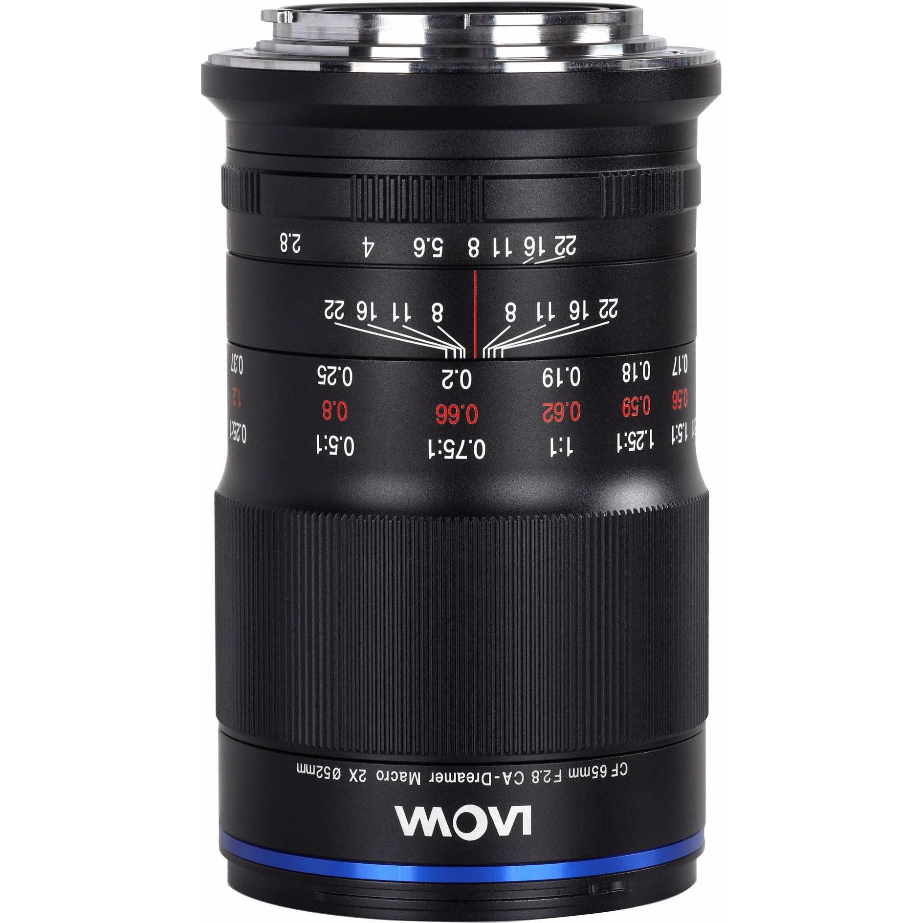 Venus Optic Laowa 65mm f/2.8 Ultra Macro Sony E (Sony E, APS-C / DX), Objektiv, Schwarz