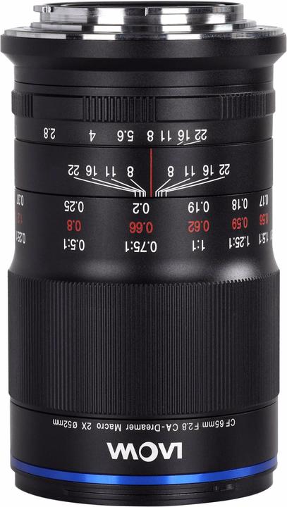 Actual product image Venus Optic Fixed focal length Laowa 65mm f/2.8 2x Ultra Macro Fuji X (Fujifilm X, APS-C / DX)