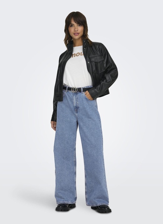 Actual product image Only ONLMAISIE Niedrige Taille Baggy Fit Jeans Jeans mit weitem Bein (32)