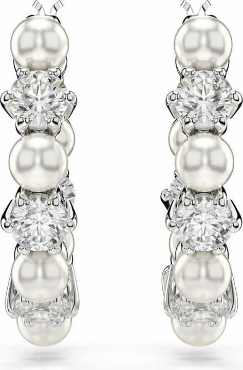 Immagine prodotto Swarovski Matrix Drop Ohrhänger Kristallperle Rundschliff Weiss (Metallo Swarovski)