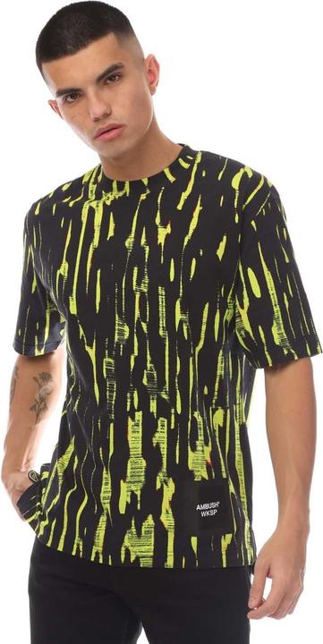 Actual product image Ambush Mens All-Over Print T-Shirt (S)