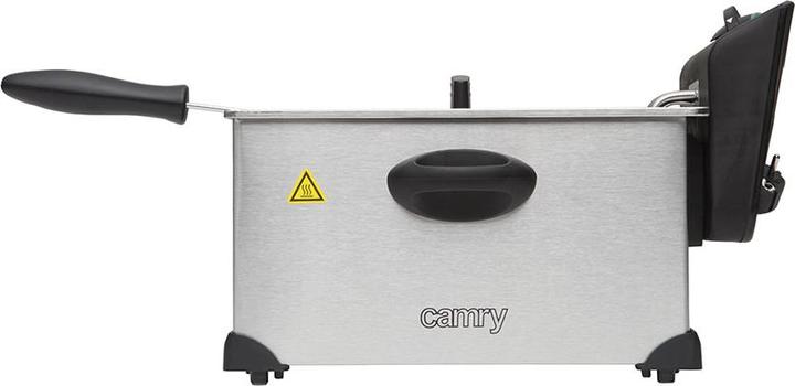 Produktbild Camry CR 4909 Eins/Eine(r) Eigenständig Heissluftfritteuse, Satinierter Stahl