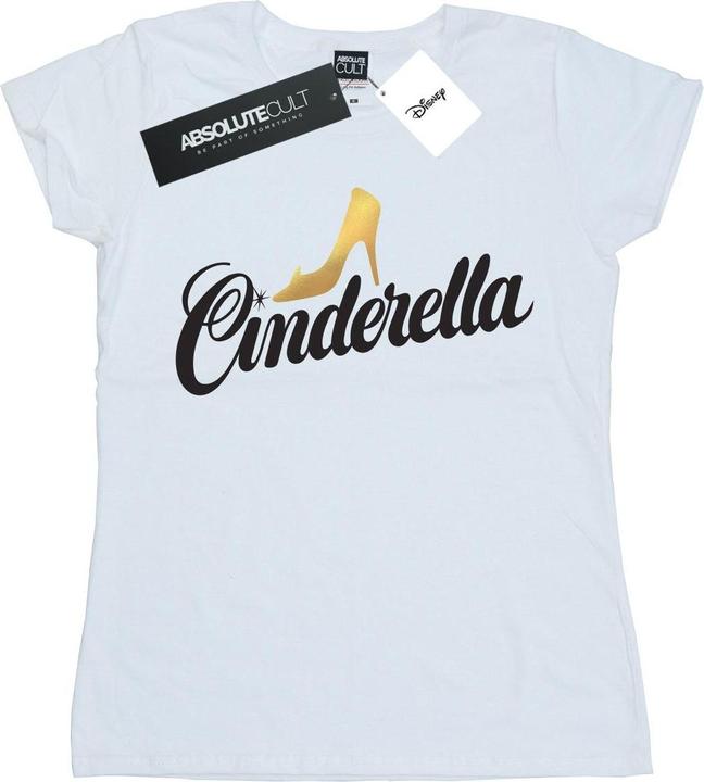 Immagine prodotto Disney Cinderella Shoe Logo Maglietta Donna (XXL)