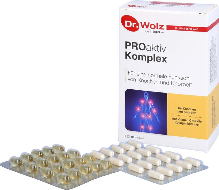 Actual product image Dr. Wolz Gelenk Komplex Kapsel (80 Piece, Capsules, 88 g)