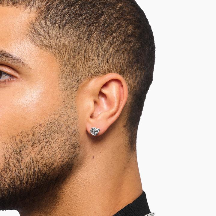 Immagine prodotto Thomas Sabo Ohrstecker Midnight Rose Silber (Argento 925)