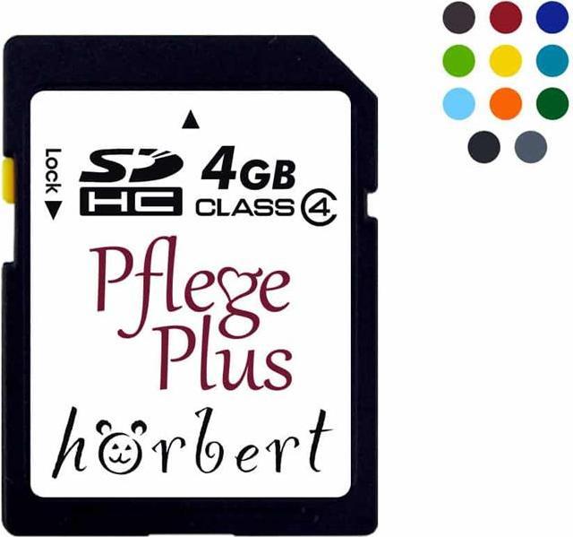 Hörbert 4GB SDHC memory card editions "Care Plus" (4 GB, SDHC)