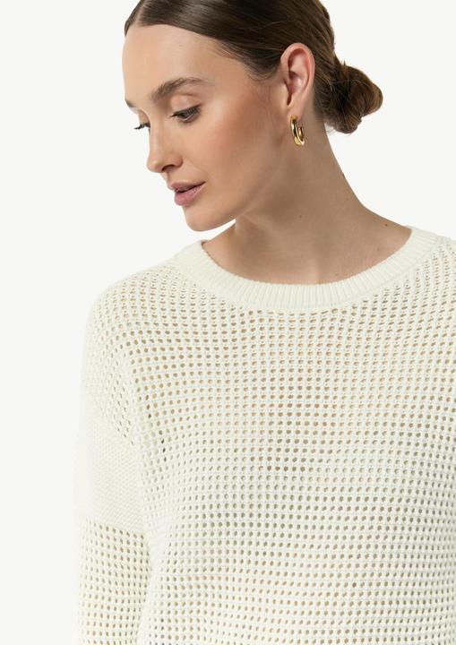 Actual product image Comma Strickpullover Pullover aus Lochstrick (38)