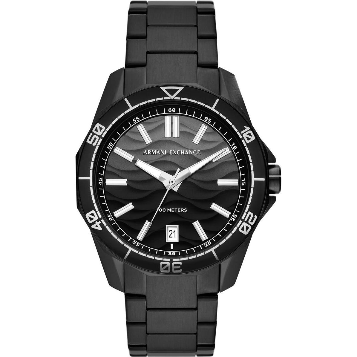 Thumbnail - Armani Exchange, Armbanduhr, Spencer, Schwarz, (Analoguhr, 44 mm)