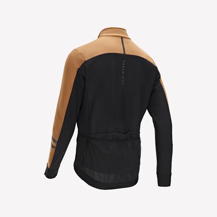 Produktbild Van rysel Fahrrad Winterjacke Rennrad Endurance Herren schwarz/braun (L)
