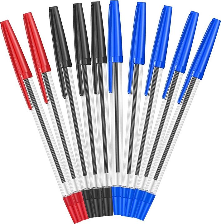 Productafbeelding Topwrite Biros kleur, 10st. (Veelkleurig, 10x)