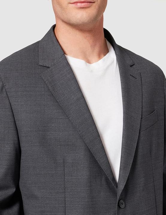 Actual product image Hackett Modern Update on Classic Blazer with Zippered Hood and Patch Pockets (48)