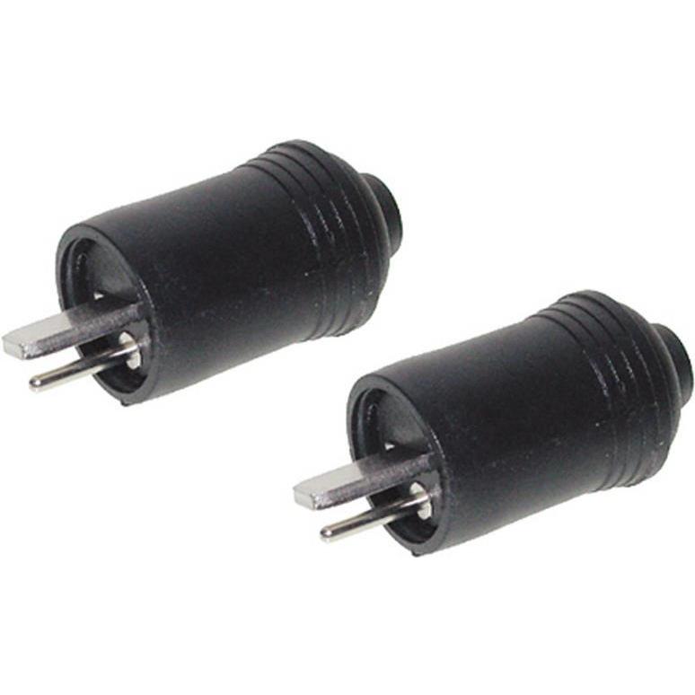 Shiverpeaks BS54030-SET Drahtverbinder Schwarz, Elektronikkabel + Stecker, Schwarz