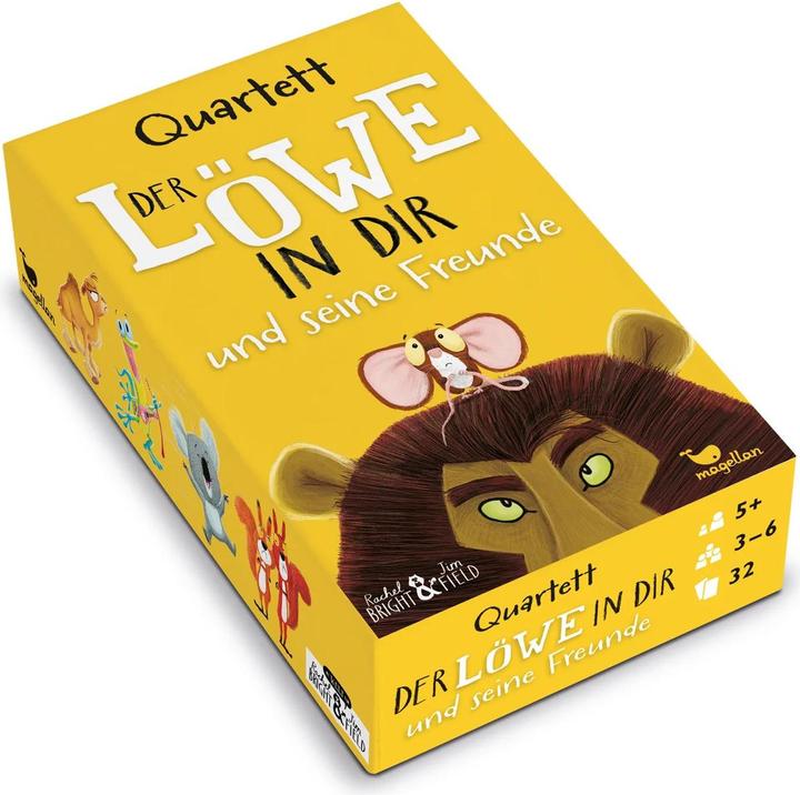 Quartett - Der Löwe in dir und seine Freunde (Duits, 3 - 6 Spelers)