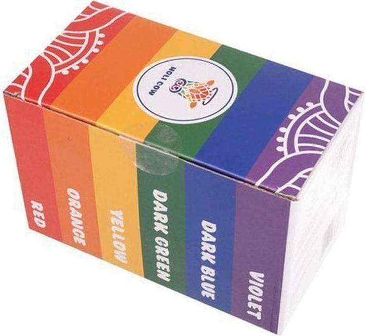 Actual product image JTI Colourful Holi powder - Set 6x100g (6x)