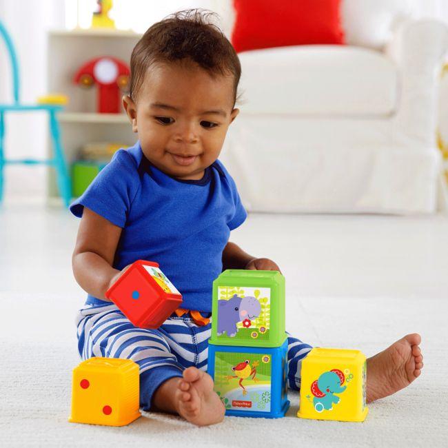Actual product image Fisher-Price Stack & Explore Blocks