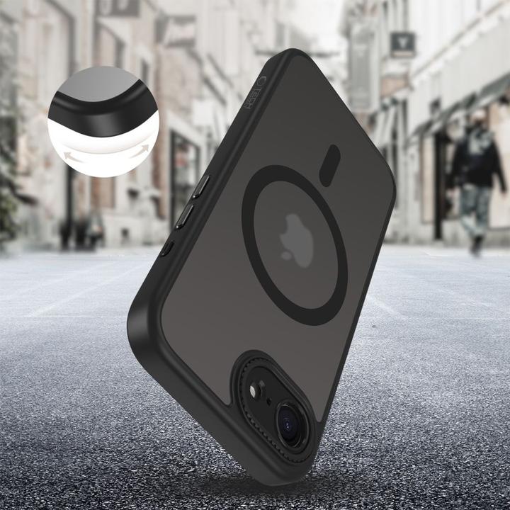 Produktbild Tech-Protect MagCam MagSafe iPhone 16e Case - Matte Black (Apple iPhone 16e, Apple iPhone 17e)