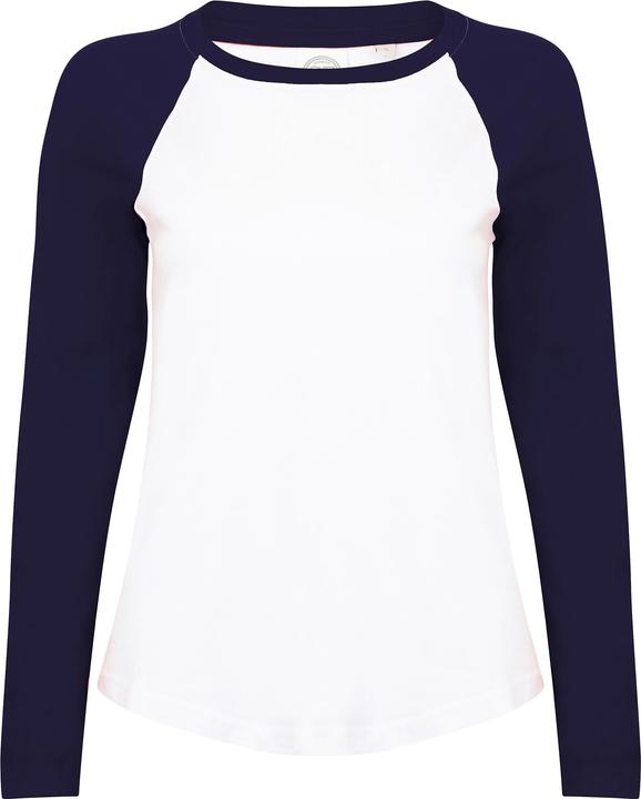 Skinni Fit Baseball TShirt langärmlig (M)