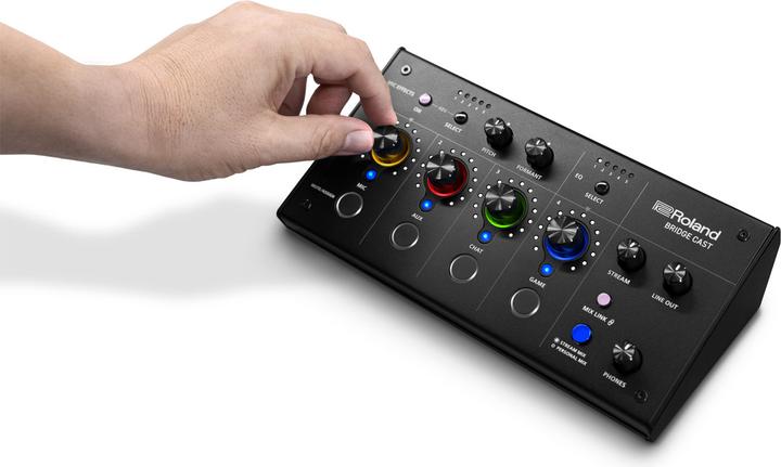 Actual product image Roland Bridge Cast Dual Bus Gaming Mixer (USB, 3.5mm jack)