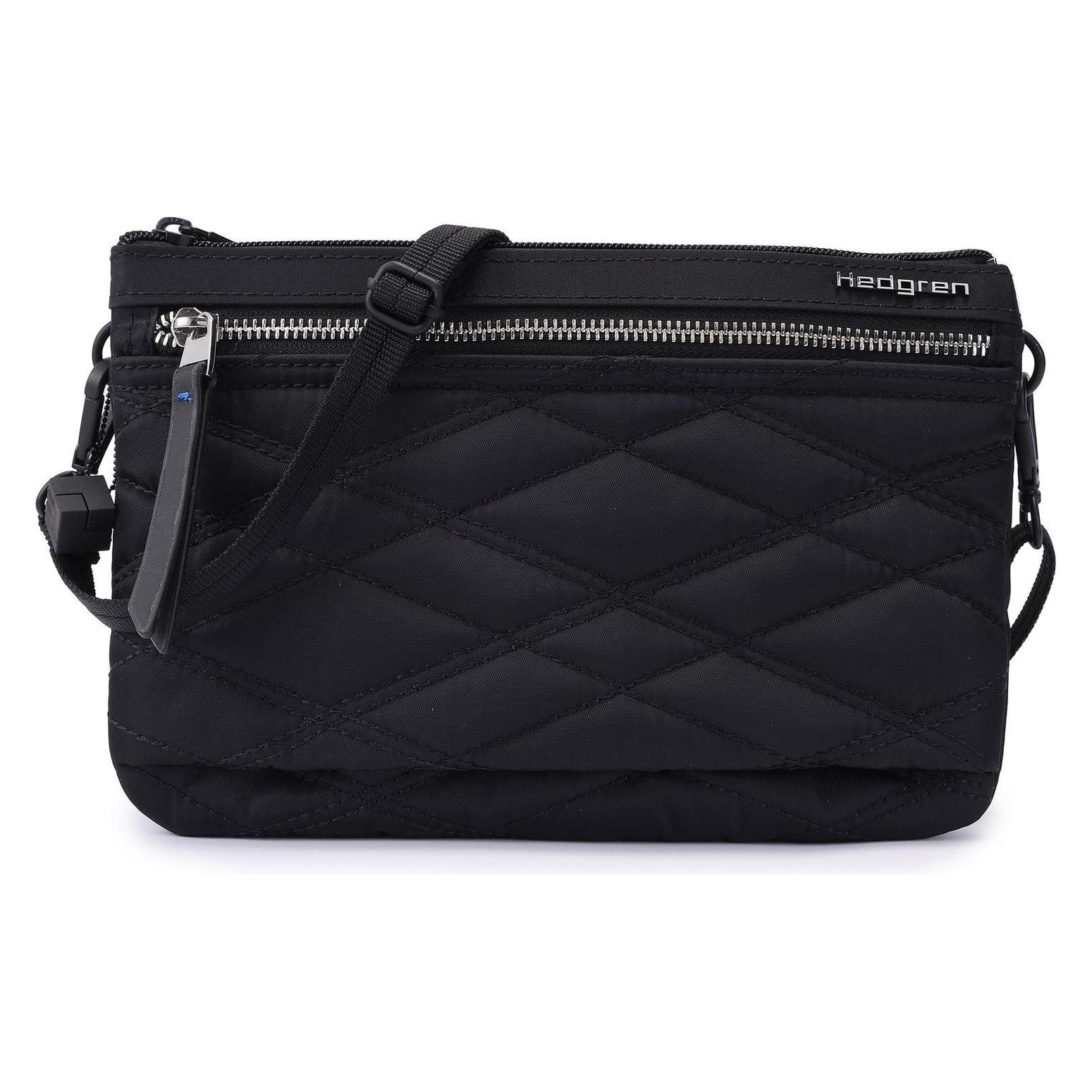 Hedgren, Damen, Handtasche, Inner City Emma Crossover 3 Cmpt Rfid, Schwarz