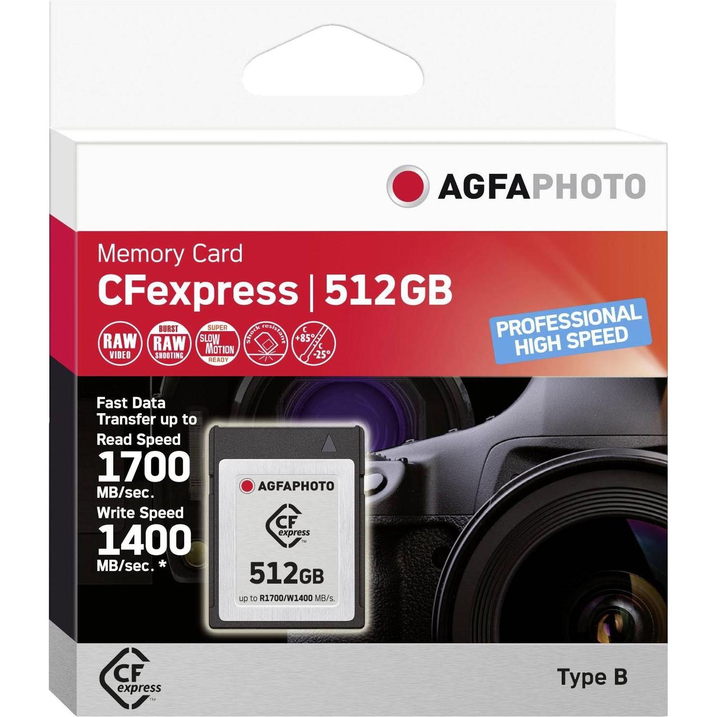 Thumbnail - AGFAPHOTO CFexpress (512 GB, CFexpress Typ B), Speicherkarte