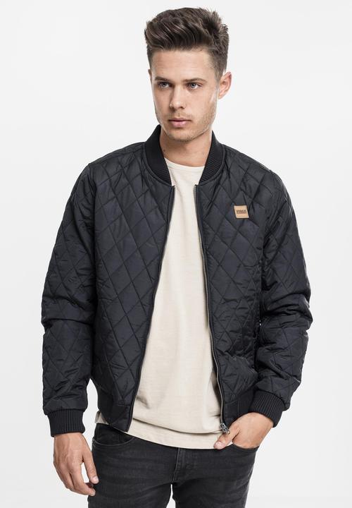 Actual product image Urban Classics Diamond Quilt Nylon Jacket (5XL)