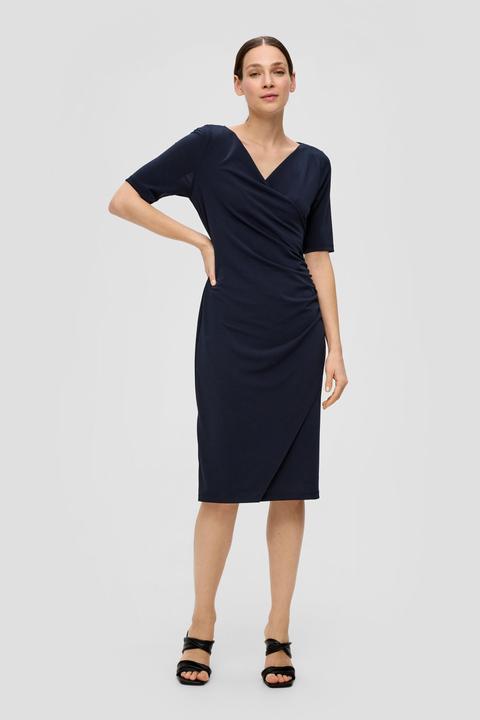 Image du produit s.Oliver Kleid Kleid mit Wickel-Effekt (40)