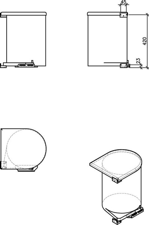 Image du produit Peka Metall Garçon éboueur 1 (30 l)