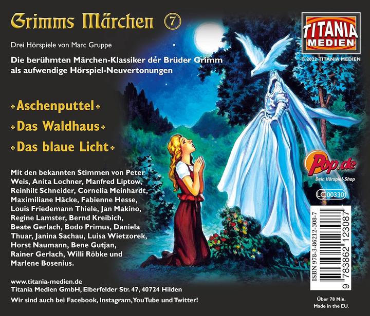 Produktbild Aschenputtel / Das Waldhaus / Das blaue Licht